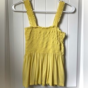 Tres Bien tank — ruffle sleeves and top